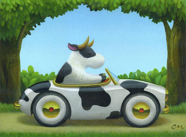 Cow Car by Chris Miles