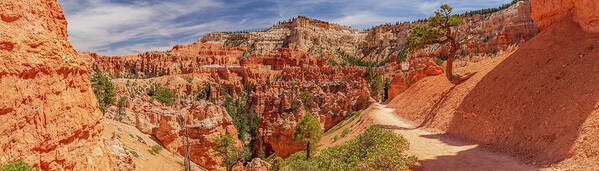 America Art Print featuring the photograph Bryce Canyon NP - Peek-A-Boo Canyon by ProPeak Photography