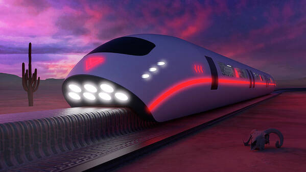 High Speed Train by Abilio Fernandez