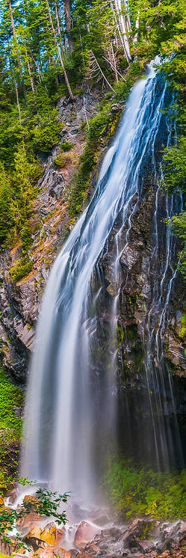 Waterfall Art Print featuring the photograph Waterfall 3 by Chris McKenna