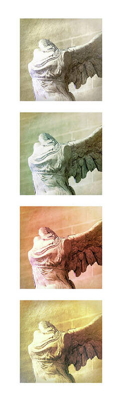 Winged Victory Art Print featuring the photograph Wings of Victory - #1 by Stephen Stookey