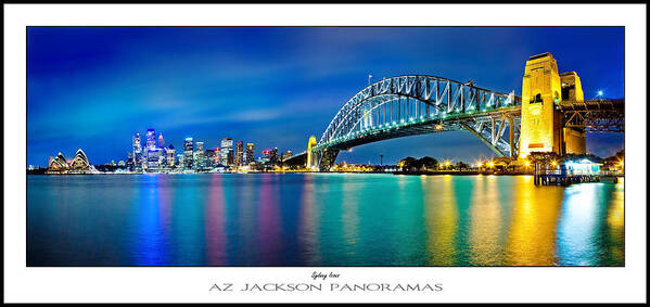 Sydney Art Print featuring the photograph Sydney Icons Poster Print by Az Jackson