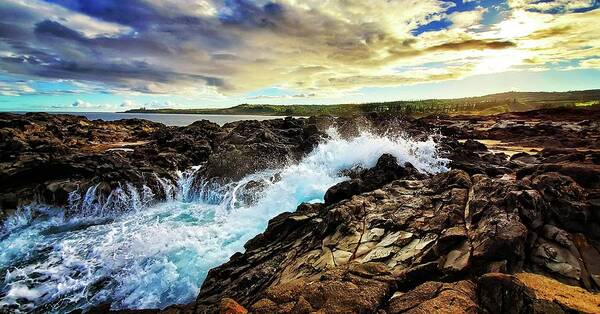 Maui Art Print featuring the photograph Maui Sunrise by Eric Wiles