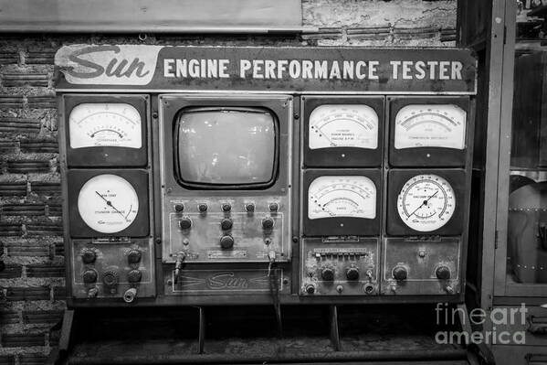 Vintage Sun Engine Performance Tester by Dean Harte