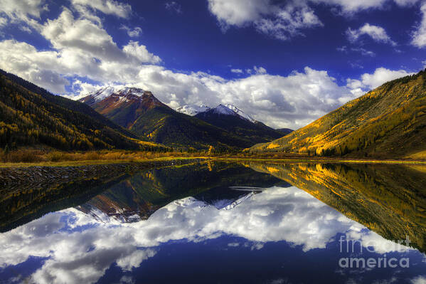 Rockies Art Print featuring the photograph Reflection by Kype Hills