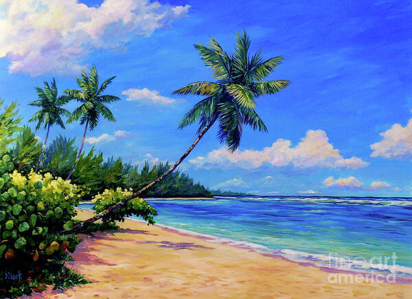 Paradise palms by John Clark