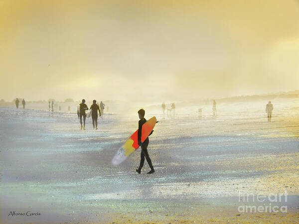 Playa Art Print featuring the photograph Punta Umbria by Alfonso Garcia