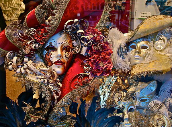 Venetian Masks by Dorota Nowak