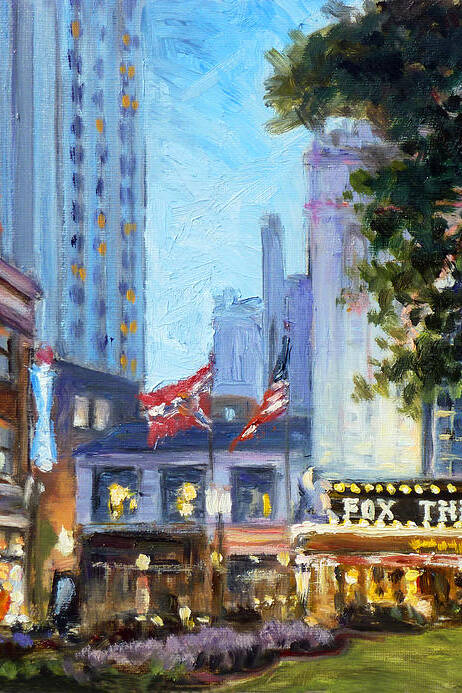 Fox Theatre Grand Boulevard by Irek Szelag