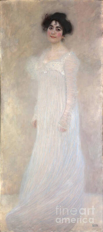 Oil Painting Art Print featuring the drawing Portrait Of Serena Lederer, 1899 by Heritage Images