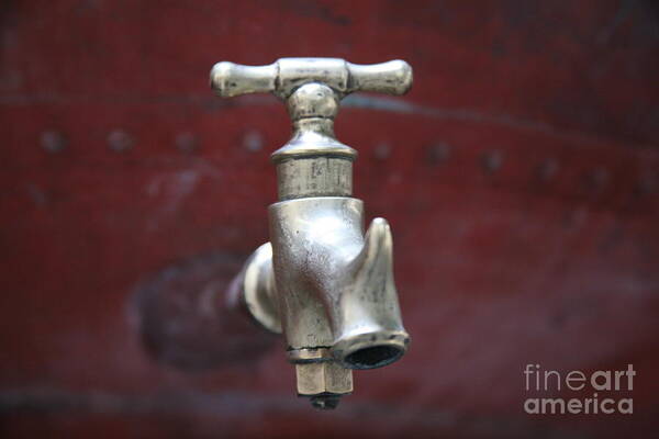 Taps Art Print featuring the photograph Alambic tap by Lynn England
