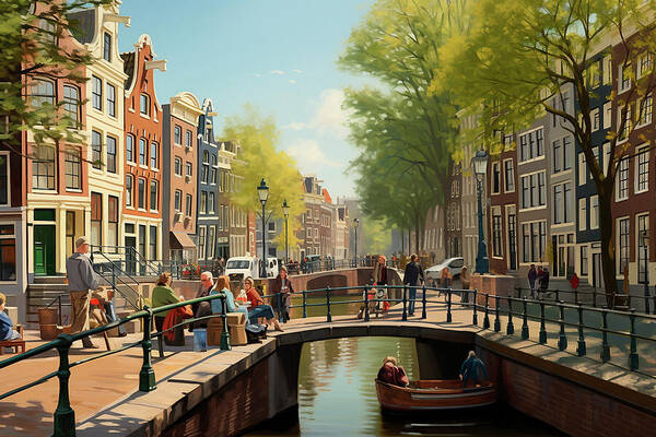 Amsterdam I by Drese Art