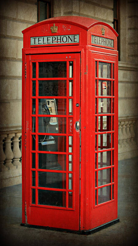 London Telephone Box Art Print featuring the photograph London Calling by Stephen Stookey