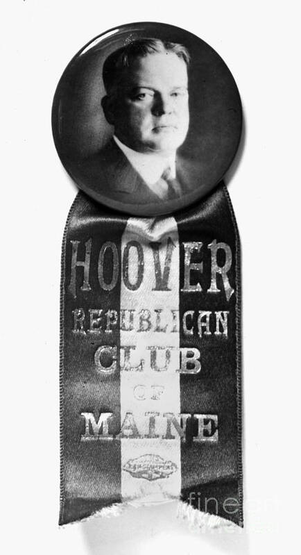 1928 Art Print featuring the photograph Presidential Campaign, 1928 #1 by Granger
