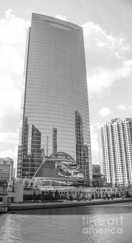 Wolf Point Art Print featuring the photograph Black and White Wolf Point by David Bearden
