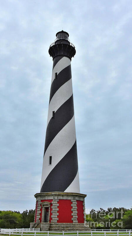 Cape Hatteras Lighthouse Art Print featuring the photograph Cape Hatteras Light by Scott Cameron