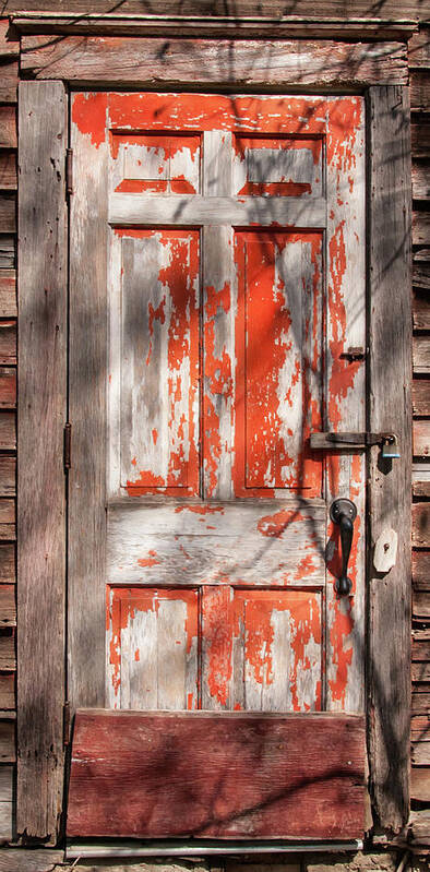 Guy Whiteley Photography Art Print featuring the photograph Behind the Red Door by Guy Whiteley