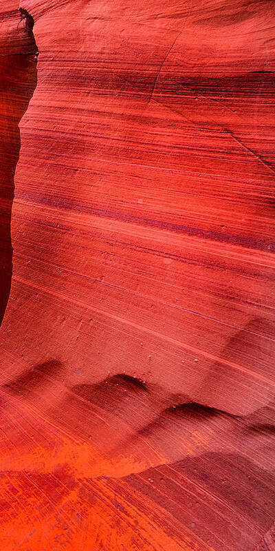 Antelope Canyon Art Print featuring the photograph Antelope Canyon Triptych Right Panel by Greg Norrell