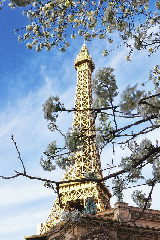 Paris Art Print featuring the Eiffel Tower by Tatiana Travelways