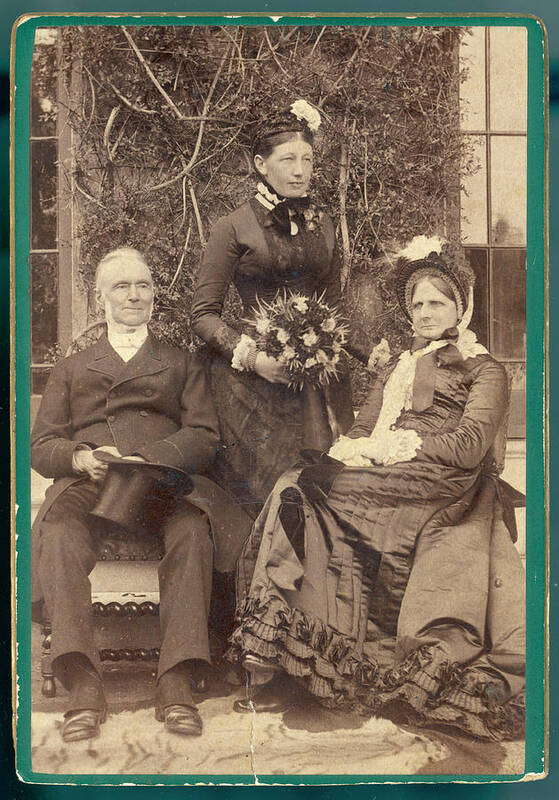 Family Art Print featuring the photograph Dr Welldon, Vicar Of Kennington by Mary Evans Picture Library
