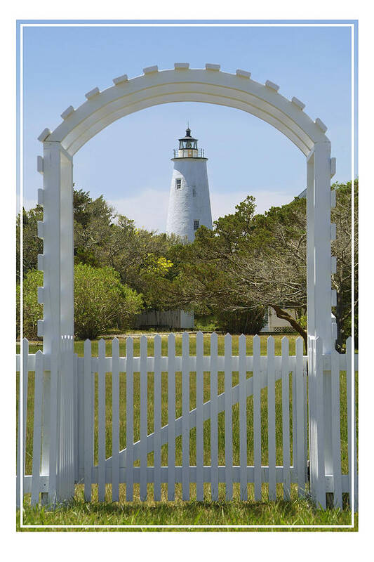 North Carolina Art Print featuring the photograph Ocracoke Island Lighthouse by Mike McGlothlen