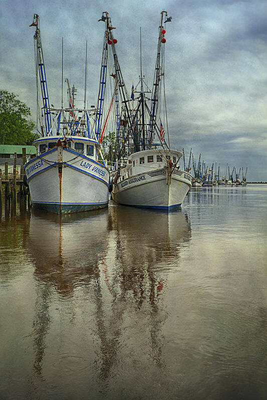 Docked Art Print featuring the photograph Docked by Priscilla Burgers