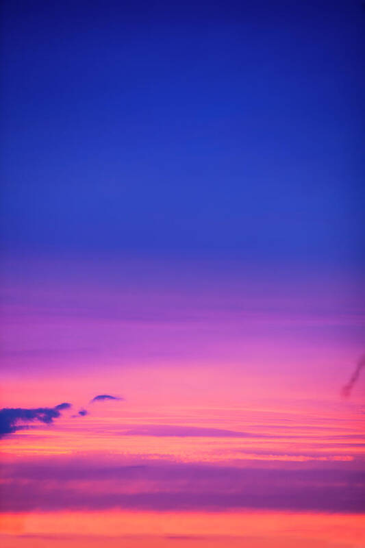 Scenics Art Print featuring the photograph Sky, Sunset #1 by Gosiek-b