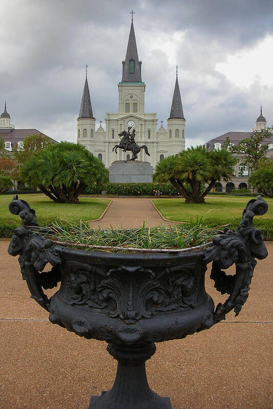 Cathedral Art Print featuring the photograph St. Louis Cathedral VIf #1 by Chris Moore