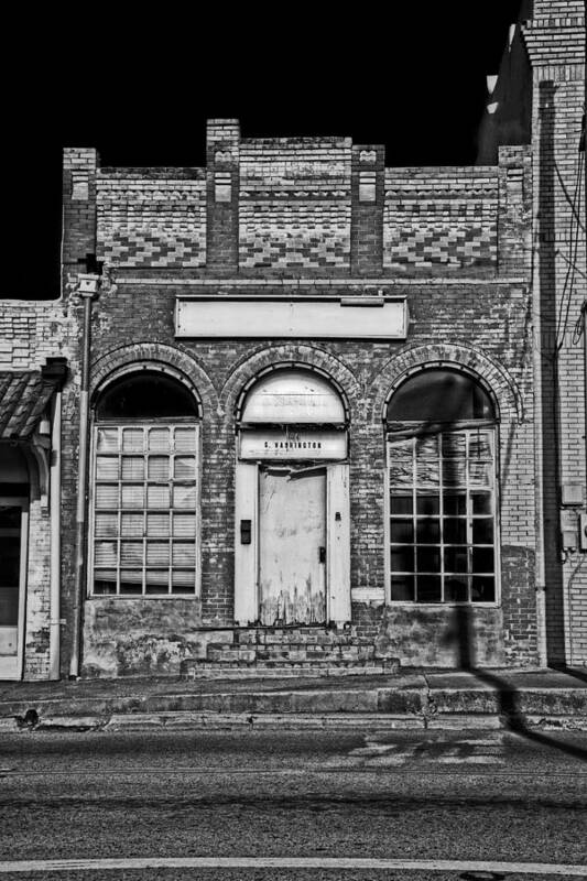 Abandoned Art Print featuring the photograph 104 South Washington by Mark Alder