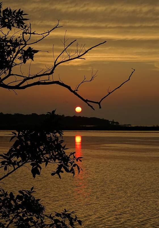 Obx Art Print featuring the photograph Outer Banks North Carolina Sunset #15 by Rick Rosenshein