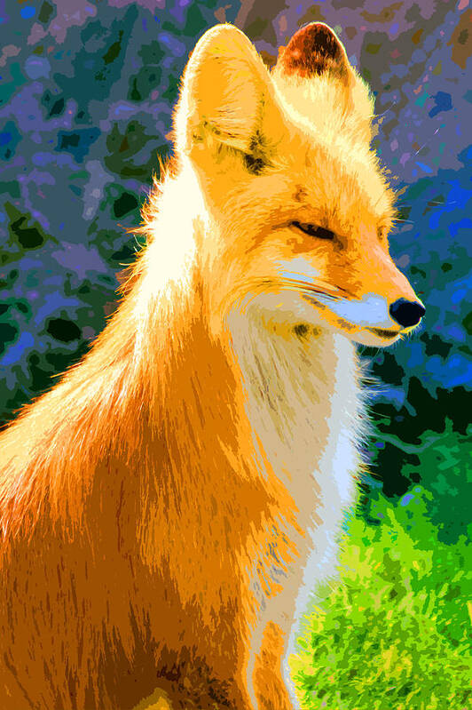 Fox Art Print featuring the photograph Fox #2 by Carol McCarty