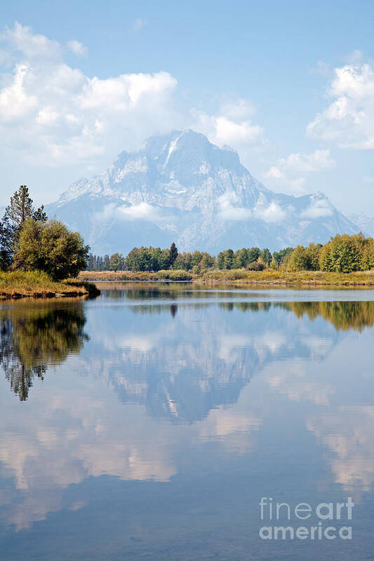 Grand Teton Np Art Print featuring the photograph Oxbow Bend Grand Teton National Park #2 by Fred Stearns