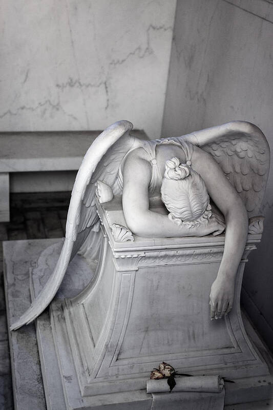 Weeping Angel Art Print featuring the photograph Weeping Angel VI #2 by Chris Moore