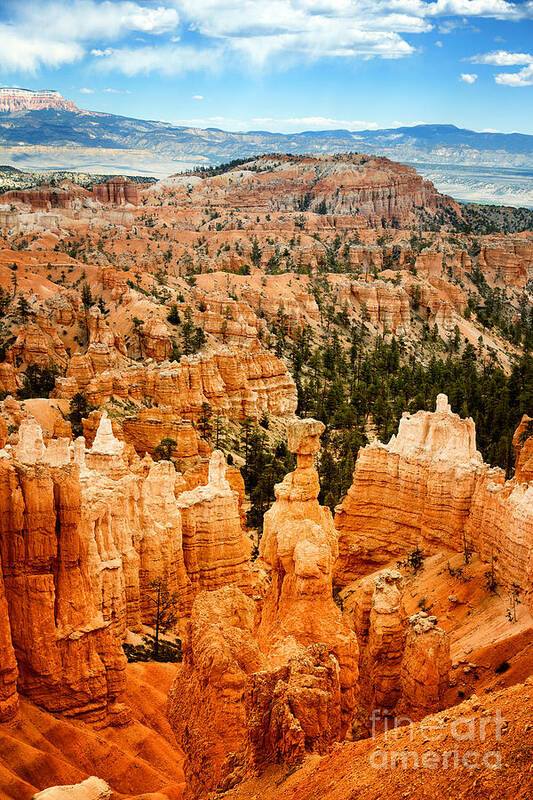 Canyon Art Print featuring the photograph Bryce Canyon #3 by Jane Rix