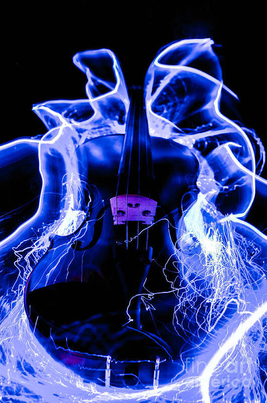 Violin Art Print featuring the photograph Violin #2 by Gerald Kloss