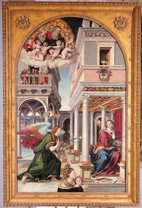Vertical Art Print featuring the photograph Italy, Marche, Pesaro Urbino, Urbino #8 by Everett