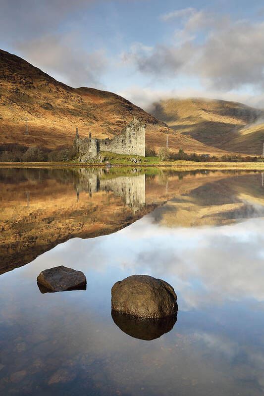 Kilchurn Castle Art Print featuring the photograph Kilchurn Castle #10 by Grant Glendinning