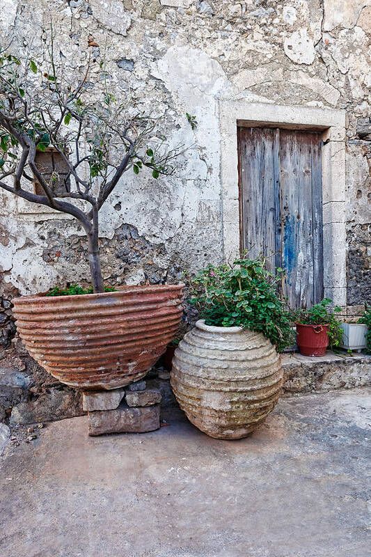 Alley Art Print featuring the photograph Kythera - Greece #9 by Constantinos Iliopoulos