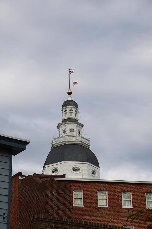 Annapolis Art Print featuring the photograph Annapolis MD - 12122 by DC Photographer