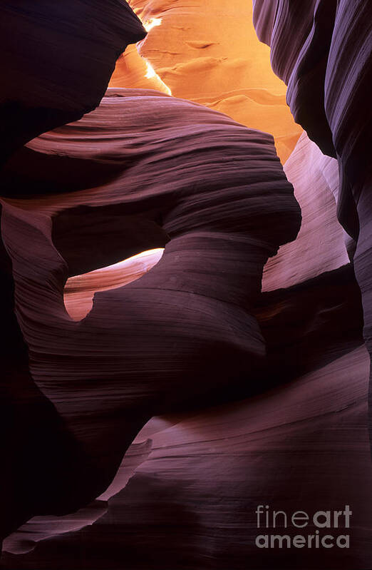 Slot Canyons Art Print featuring the photograph Antelope Canyon Beauty Of Stone by Bob Christopher