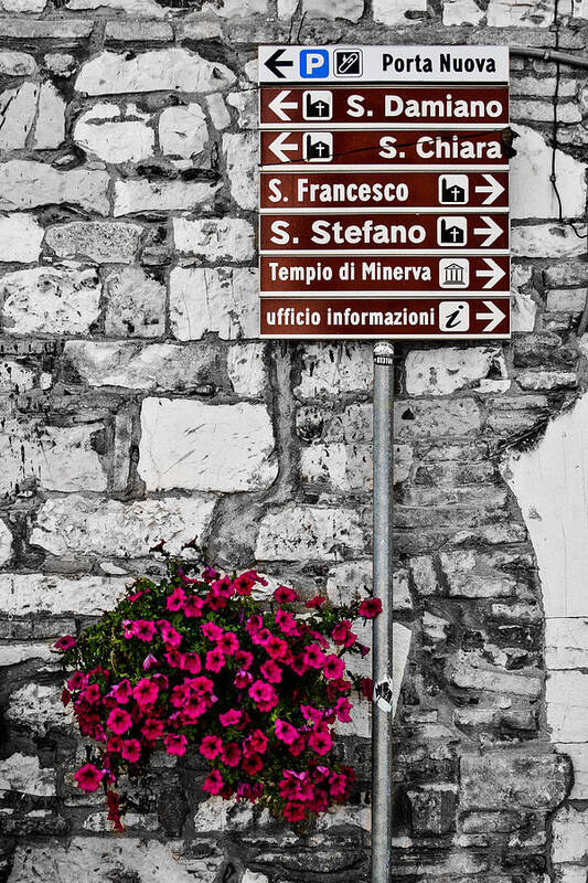 Assisi Art Print featuring the photograph Assisi by Sonny Marcyan