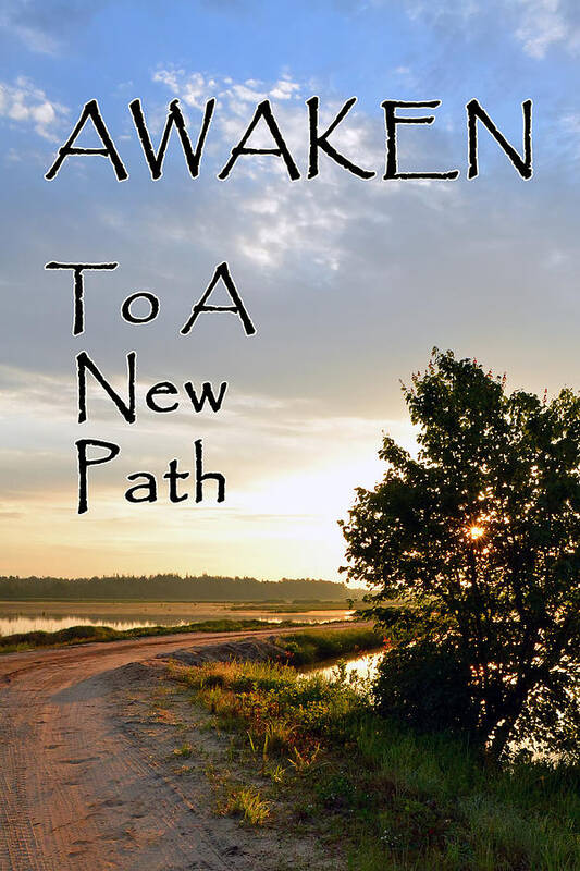 Sunrise Art Print featuring the photograph Awaken To A New Path by Beth Venner