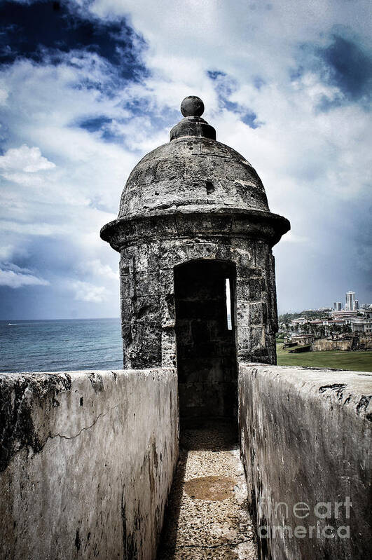 Puerto Rico Art Print featuring the photograph Blue Skies by Tami Martin