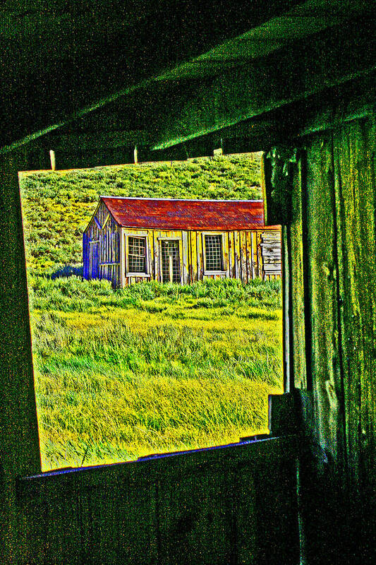 Bodie Art Print featuring the photograph Bodie CA From My Window by Joseph Coulombe