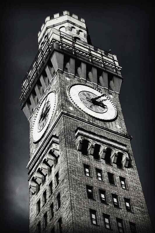 Baltimore Art Print featuring the photograph Bromo Seltzer Tower No 12 by Stephen Stookey