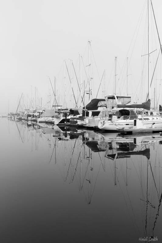 Anchored Art Print featuring the photograph By Chance by Heidi Smith