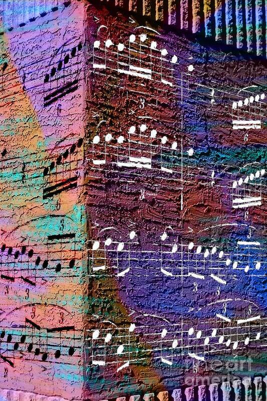 Music Art Print featuring the digital art Capriccio Corner 1 by Lon Chaffin