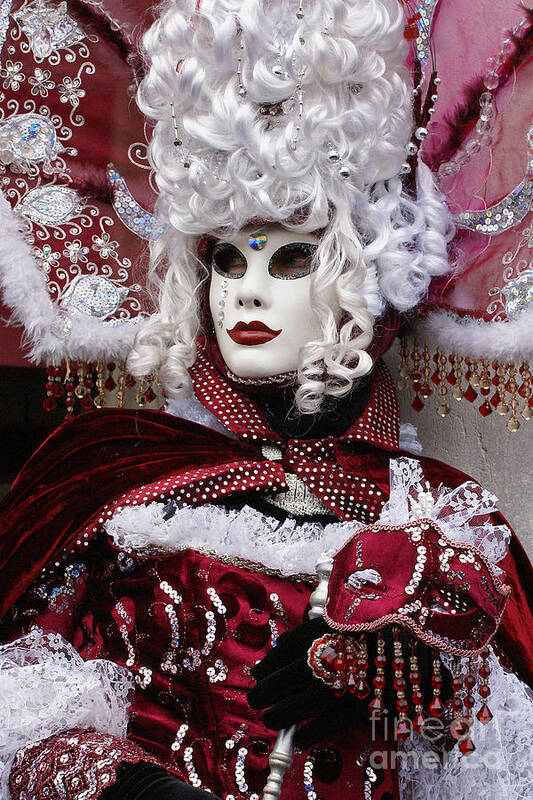 Italy Art Print featuring the photograph Carnevale di Venezia 2 by Rudi Prott
