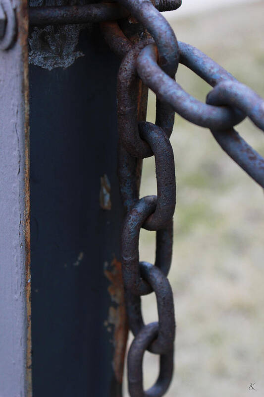 Chain Art Print featuring the photograph Chain by Kelly Smith
