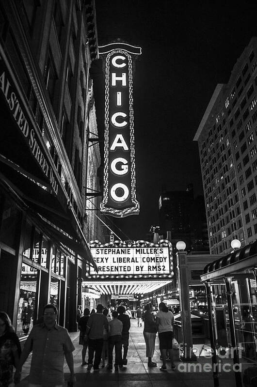 Chicago Art Print featuring the photograph Chicago Nights by Terry Rowe